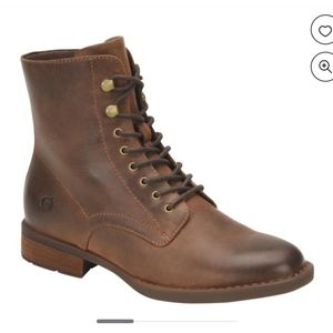 Born® Boreen Leather Combat Boot Shoes